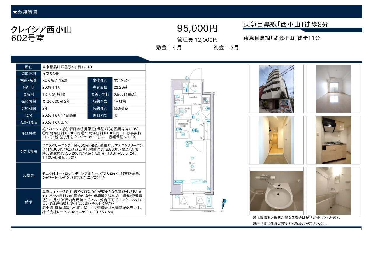 Studio Condo in Ebara 10