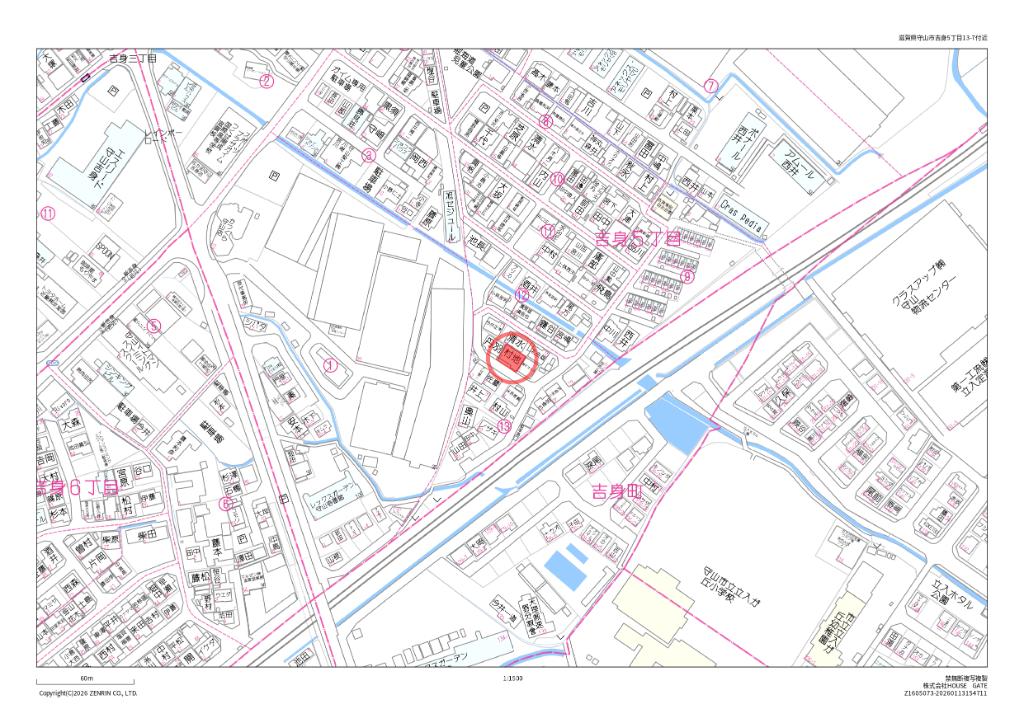 滋賀県守山市吉身５丁目 売地 1