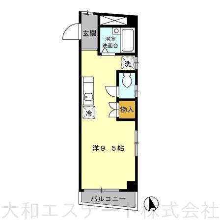 1-Bedroom Property Near Station in Kaminakazato 3