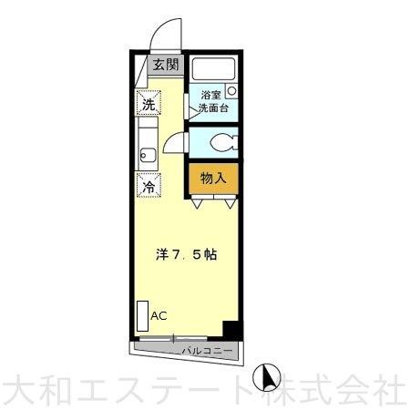 1-Bedroom Property Near Station in Kaminakazato 2