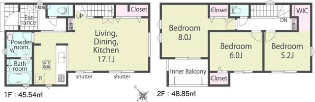 Brand New 3-Bedroom House in Dairakujimachi 1