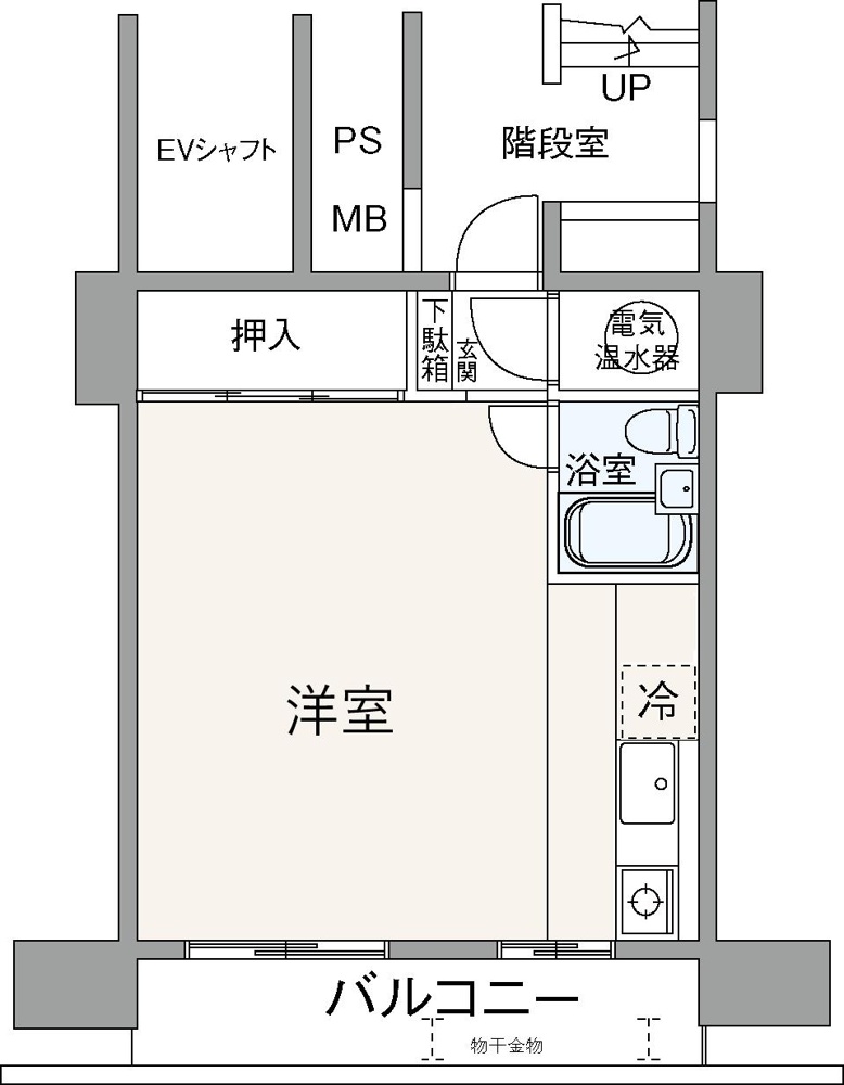 あみだ池ハイツ 1