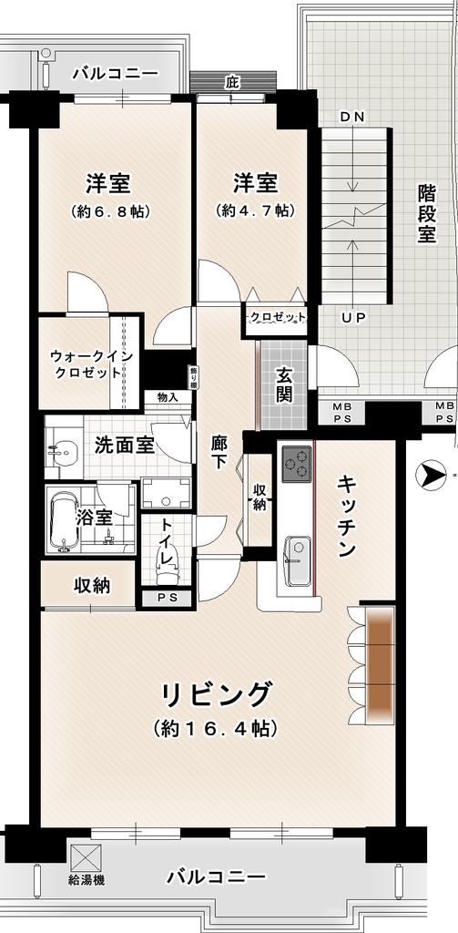 ベルパークシティＢ棟 1