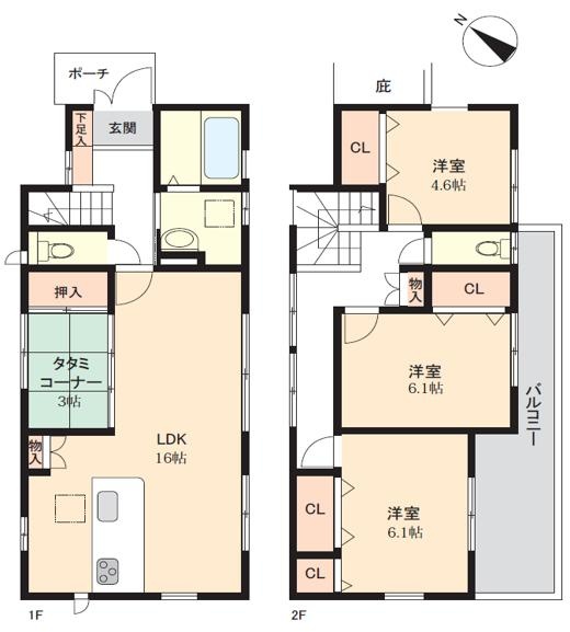 Modern 4-Bedroom House in Fukuokamusashino 2
