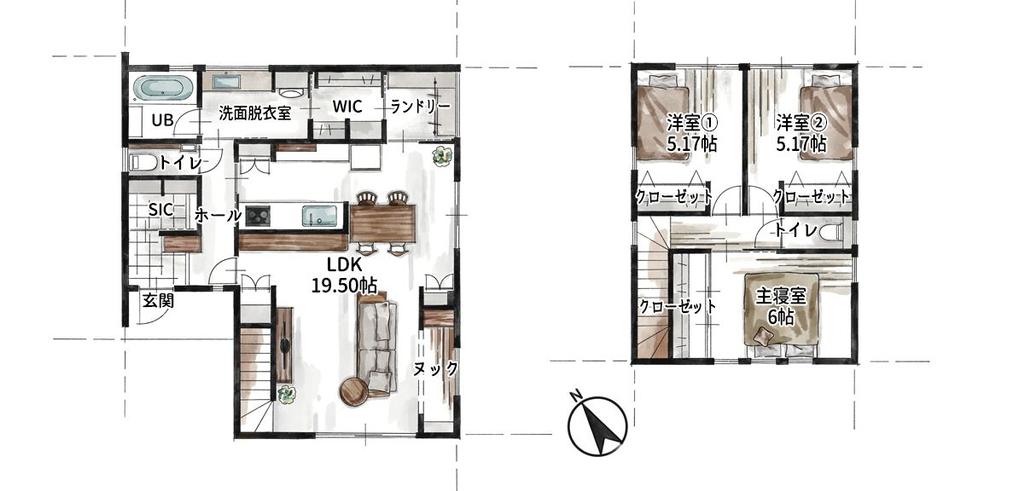 Brand New 3-Bedroom House Near Station in Kiyosakicho 2