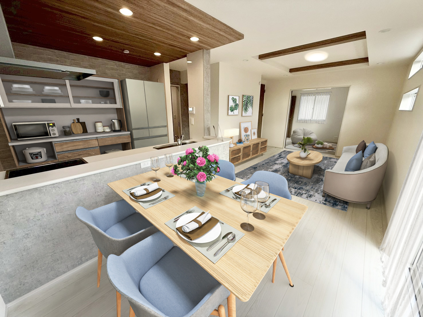 Brand New 4-Bedroom House Near Station in Kasa 3