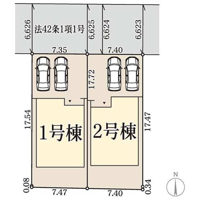 奈良県奈良市南京終町５丁目 新築戸建 1