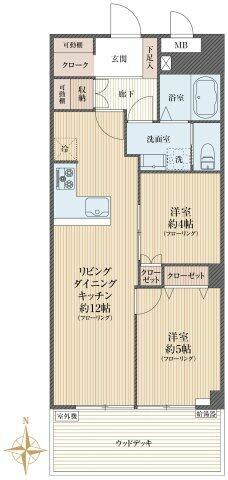 Vintage 2-Bedroom Condo in Okusawa 0