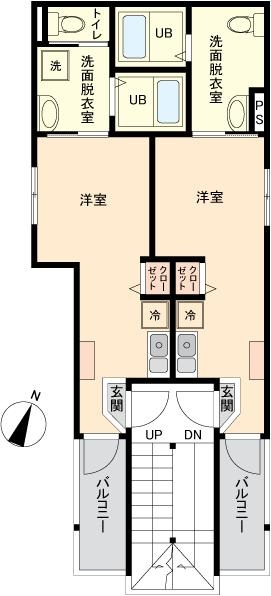 Modern Studio Property in Nakamuracho 1