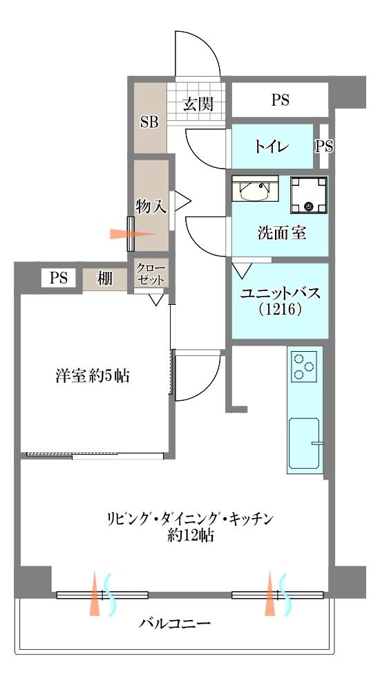 天満橋ガーデンハイツ 1