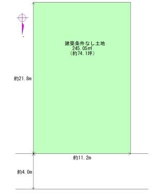 大阪府富田林市南旭ケ丘町 売地 6