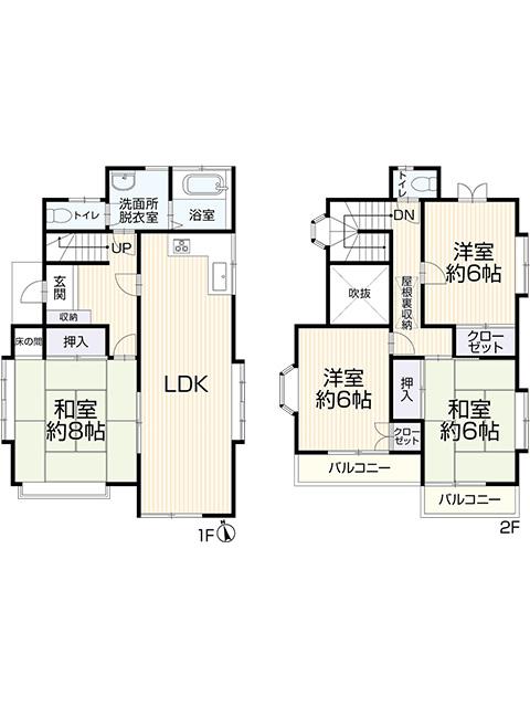 埼玉県川越市大字大仙波 中古戸建 2