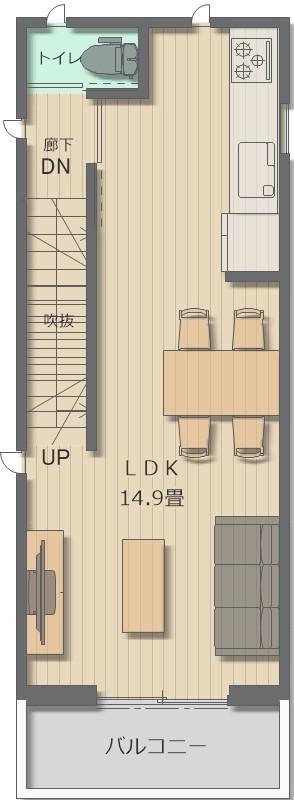大阪府大阪市淀川区田川１丁目 新築戸建 2