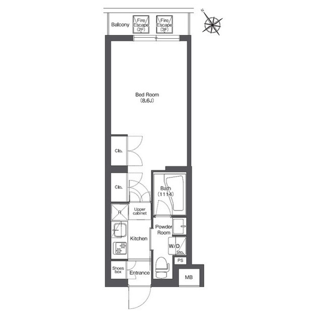 コンフォリア不動前 9