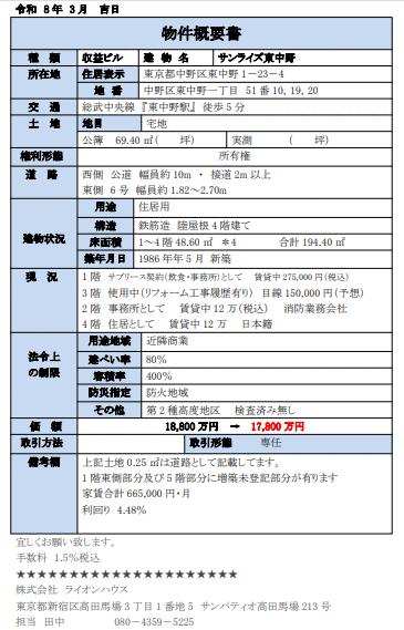 High-End Property Near Station in Higashinakano 0
