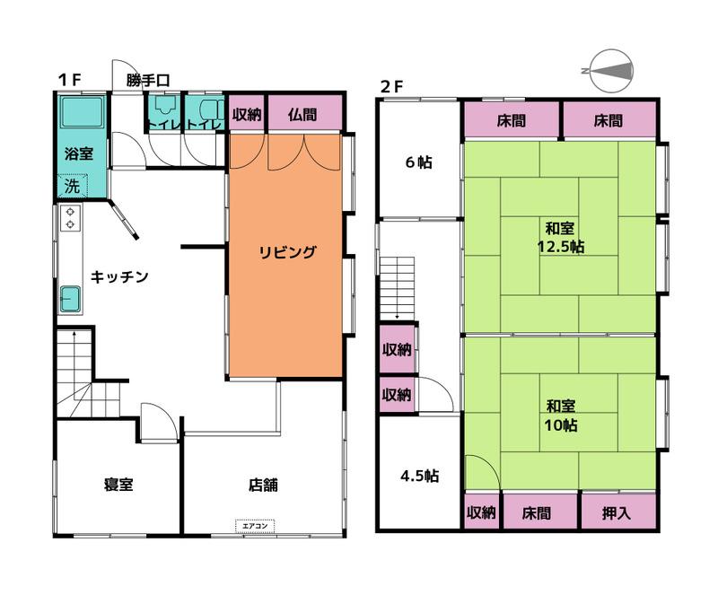 Vintage 5-Bedroom House Near Station in Toyotsu 1