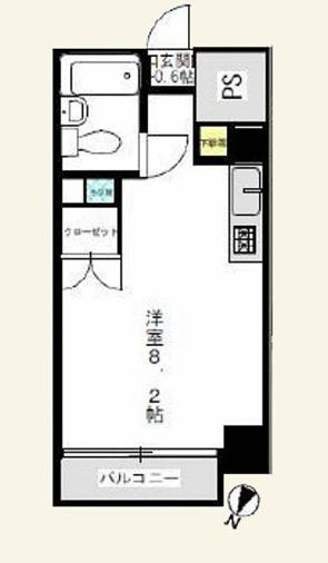 Vintage Studio Condo Near Station in Shirokanedai 6