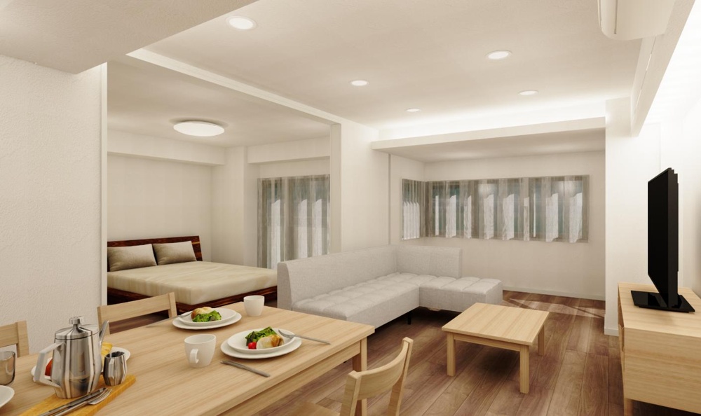 Vintage 3-Bedroom Condo Near Station in Nishikata 3