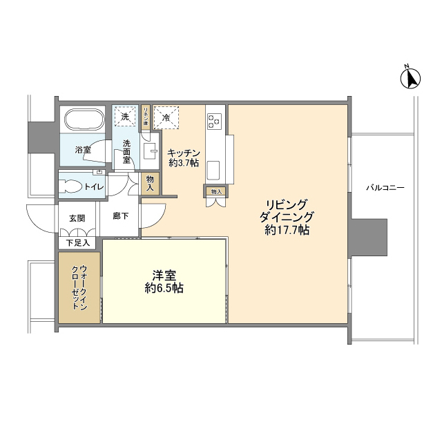 1-Bedroom Condo Near Station in Kandaawajicho 4