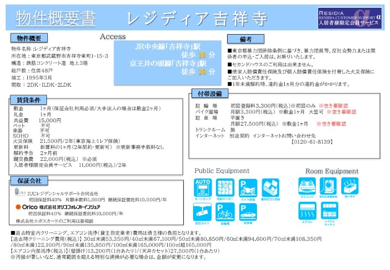 Well-Kept 2-Bedroom Condo in Kichijoji higashicho 2