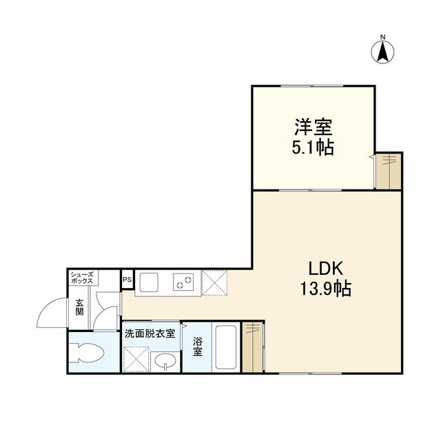 Modern 1-Bedroom Condo in Daizawa 9
