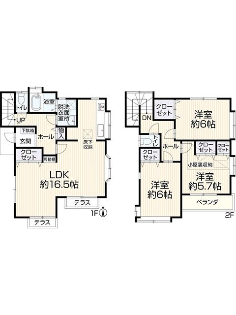 神奈川県横浜市港南区上大岡東３丁目 中古戸建 2