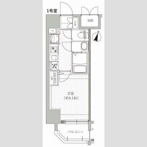 Brand New Studio Condo in Kikawanishi 1