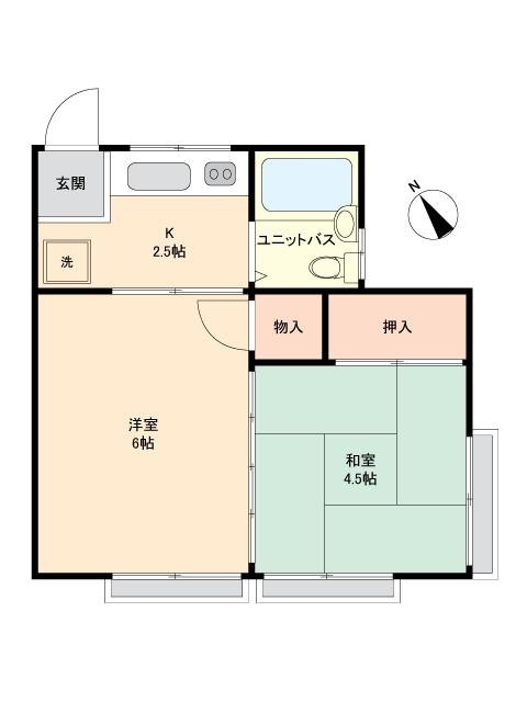 Classic 2-Bedroom Property in Higashisugano 1