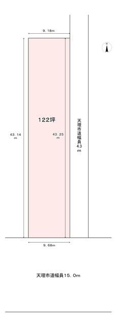 奈良県天理市田部町 売地 1