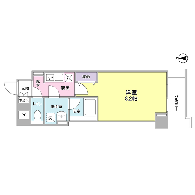 Studio Condo Near Station in Fukagawa 9