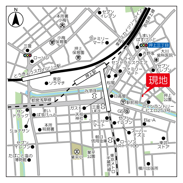 グローベル　ザ・クレス押上 1