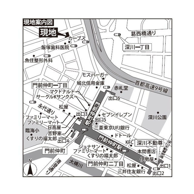 グランドルチェ門前仲町 1