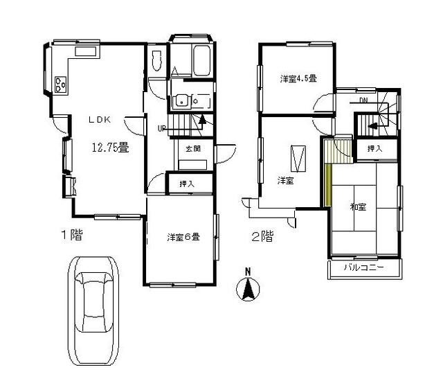 埼玉県狭山市中央２丁目 中古戸建 1