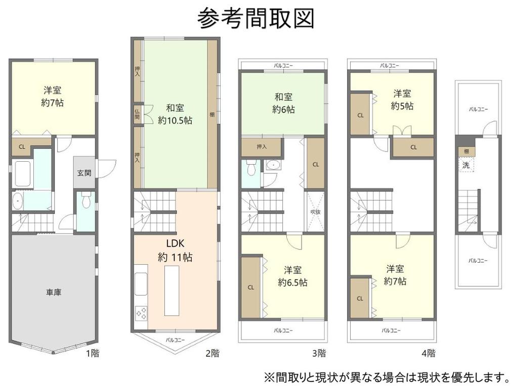 大阪府大阪市福島区吉野３丁目 1