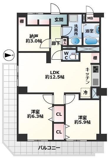 大淀町スワローハイツ 1