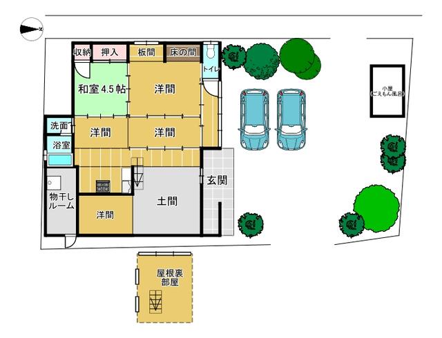 Vintage 5-Bedroom House with a Garden in Kankoji 0