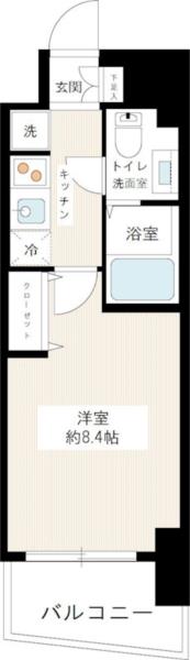 アトラス　カーロ浦和常盤弐番館 1