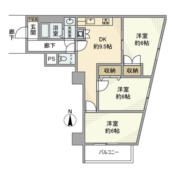 Charming 3-Bedroom Condo Near Station in Ichigayasadoharacho 1