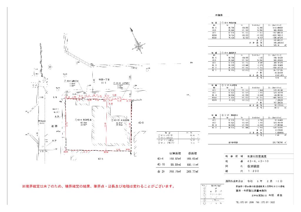 京都府木津川市加茂町里東里 売地 8