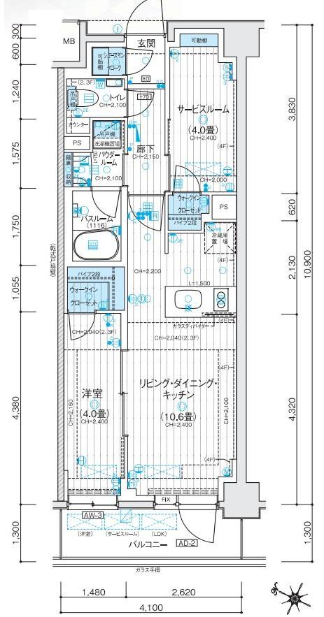 デュオステージ浦和岸町 1
