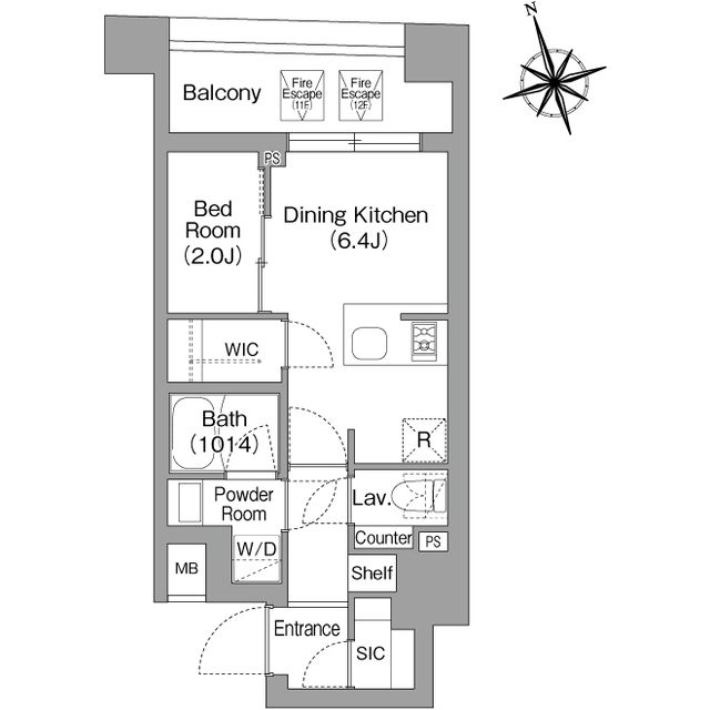 コンフォリア・リヴ八丁堀 9