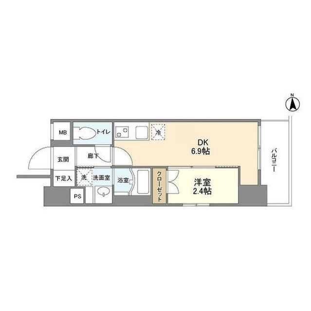 リアンシエルブルー田端 4