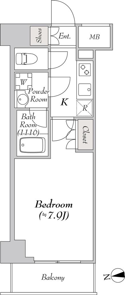 ミリア・レジデンス浅草橋　１００ 1