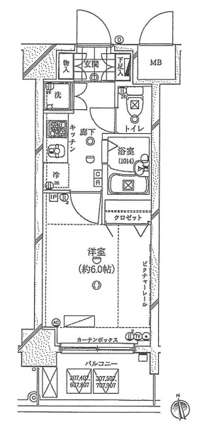 Studio Condo Near Station in Bentencho 1