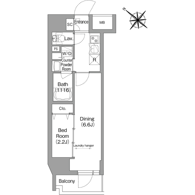 コンフォリア・リヴ茅場町 1