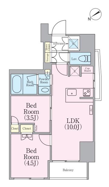 Modern 2-Bedroom Condo Near Station in Komagata 0