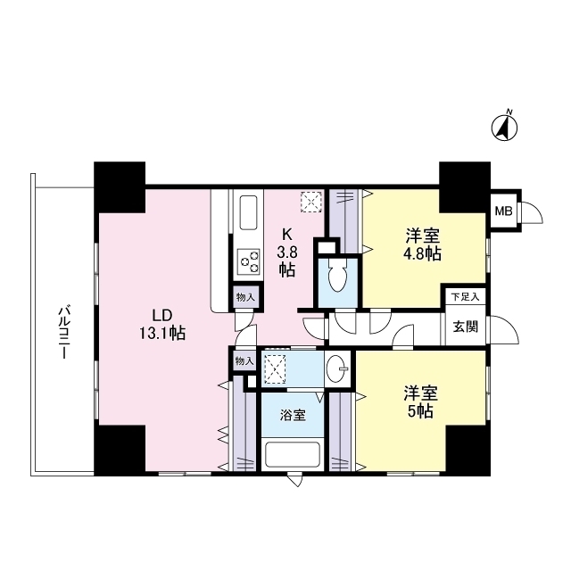 2-Bedroom Condo in Iizuka 4