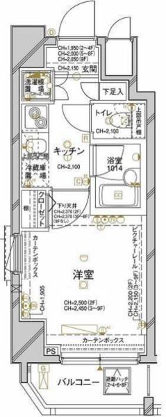 Studio Condo Near Station in Yushima 1