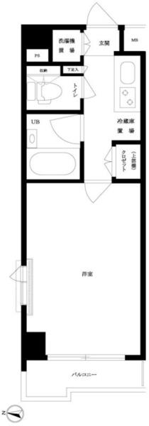 Studio Condo Near Station in Takamatsu 1