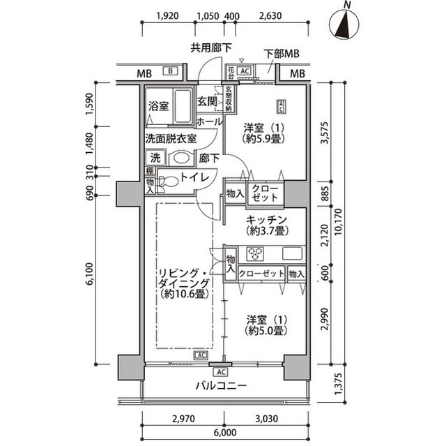 東雲キャナルコートＣＯＤＡＮ１８号棟 4